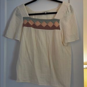 Madewell short sleeve top